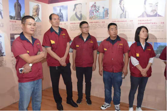 大資公司組織中高層領(lǐng)導(dǎo)參觀黃河文化館，開展愛(ài)國(guó)主義教育，慶祝國(guó)慶72周年插圖6