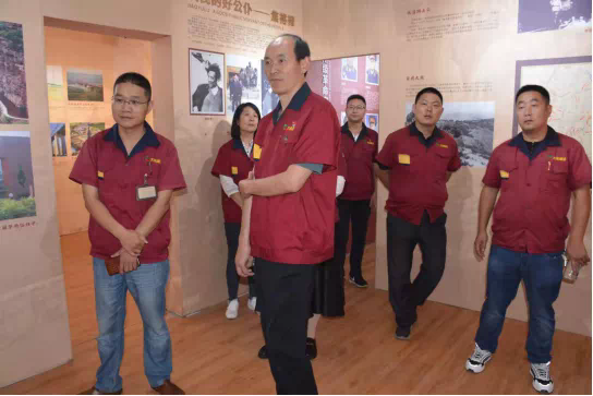 大資公司組織中高層領(lǐng)導(dǎo)參觀黃河文化館，開展愛(ài)國(guó)主義教育，慶祝國(guó)慶72周年插圖1